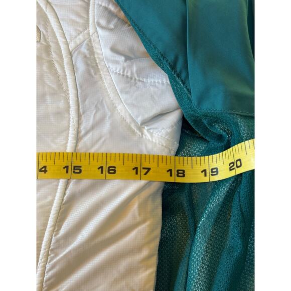 North Face Womens HyVent TriClimate 3-in-1 Winter Hooded Jacket Teal White XS - Picture 13 of 16